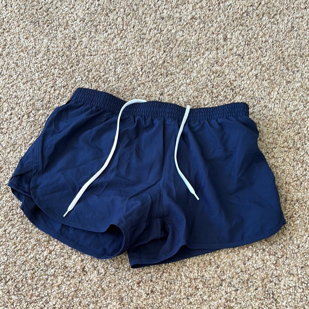 Women’s Navy blue athletic shorts